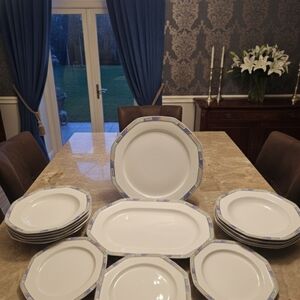 Elegant White Dinnerware Set